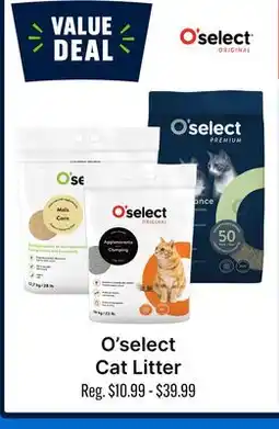 Ren’s Pets Depot O'select Cat Litter offer