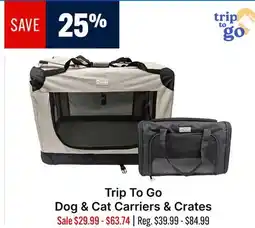 Ren’s Pets Depot Trip To Go Dog & Cat Carriers & Crates offer