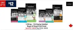 Ren’s Pets Depot 1.59 kg-13.6 kg kg Vetdiet Bags of Dog & Cat Food offer