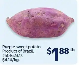Walmart Purple sweet potato offer
