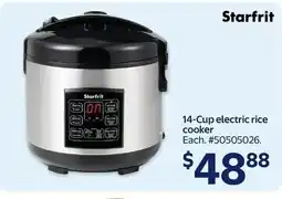 Walmart Starfrit 14-cup electric rice cooker offer