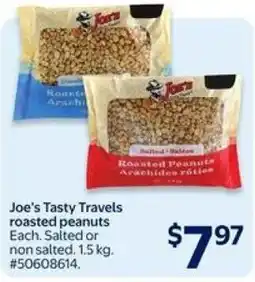Walmart Joe's Tasty Travels roasted peanuts offer