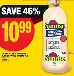 No Frills Maple leaf sunrise large wax bologna offer