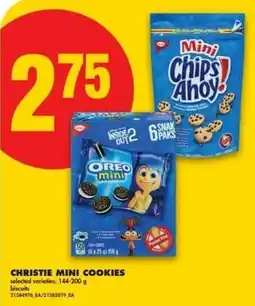 No Frills Christie mini cookies offer