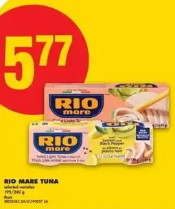 No Frills Rio mare tuna offer