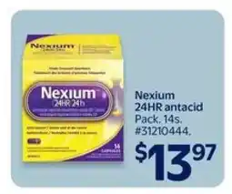 Walmart Nexium 24HR Antacid offer