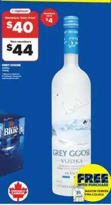 Real Canadian Liquorstore Grey Goose Vodka offer