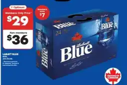 Real Canadian Liquorstore Labatt Blue Beer offer