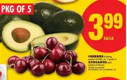 No Frills Cherries or Avocados offer
