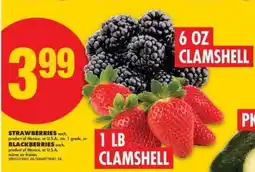 No Frills STRAWBERRIES OR BLACKBERRIES offer
