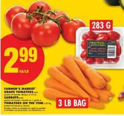 No Frills FARMER'S MARKET GRAPE TOMATOES offer