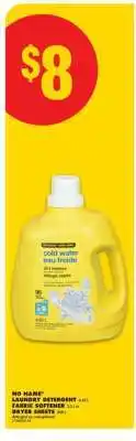 No Frills NO NAME LAUNDRY DETERGENT offer