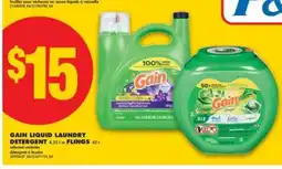 No Frills Gain Liquid Laundry Detergent offer