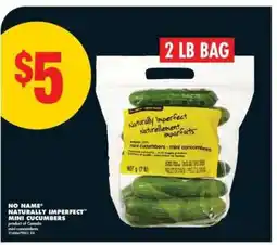 No Frills NO NAME NATURALLY IMPERFECT MINI CUCUMBERS offer