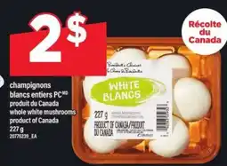 Maxi champignons blancs entiers PC offer