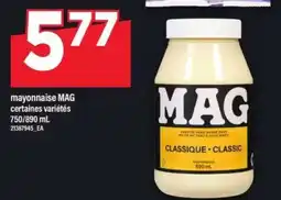 Maxi mayonnaise MAG offer