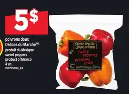 Maxi POIVRONS DOUX DÉLICES DU MARCHÉ offer