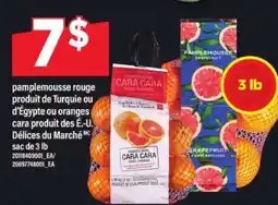 Maxi Pamplemousse rouge ou oranges cara offer
