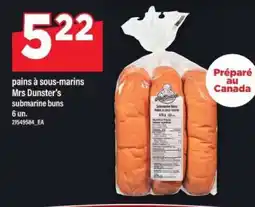 Maxi PAINS À SOUS-MARINS MRS. DUNSTER'S offer