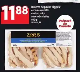 Maxi lanières de poulet Ziggy's offer