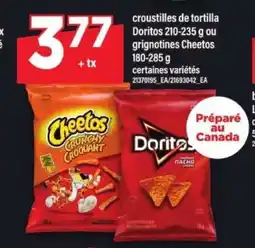 Maxi Cheetos Crunchy ou Doritos offer