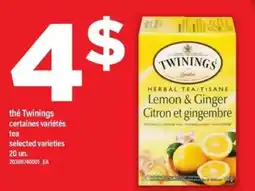 Maxi thé Twinings offer