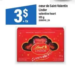 Maxi cœur de Saint-Valentin Lindor offer