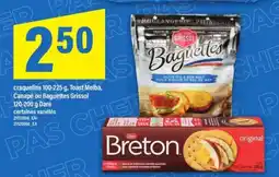 Maxi craquelins Toast Melba, Canapé ou Baguettes Grissol offer