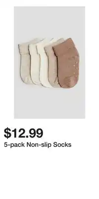 H&M 5-pack Non-slip Socks offer