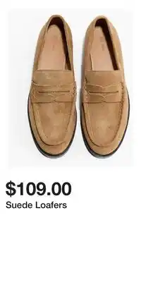 H&M Suede Loafers offer