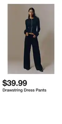 H&M Drawstring Dress Pants offer