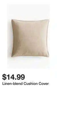 H&M Linen-blend Cushion Cover offer
