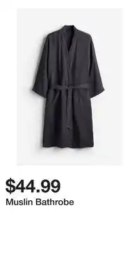 H&M Muslin Bathrobe offer