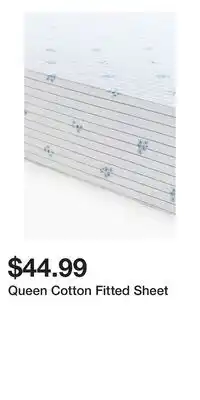 H&M Queen Cotton Fitted Sheet offer