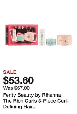 Sephora Fenty Beauty by Rihanna The Rich Curls 3-Piece Curl-Defining Hair Gift Set offer