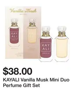 Sephora KAYALI Vanilla Musk Mini Duo Perfume Gift Set offer