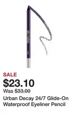 Sephora Urban Decay 24/7 Glide-On Waterproof Eyeliner Pencil offer