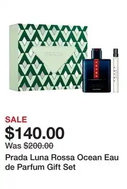 Sephora Prada Luna Rossa Ocean Eau de Parfum Gift Set offer