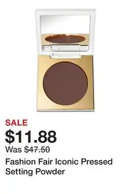 Sephora Fashion Fair Iconic Pressed Setting Powder offer