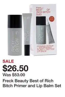Sephora Freck Beauty Best of Rich Bitch Primer and Lip Balm Set offer