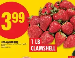 No Frills STRAWBERRIES EACH, PRODUCT OF MEXICO, OR U.S.A., NO. 1 GRADE offer