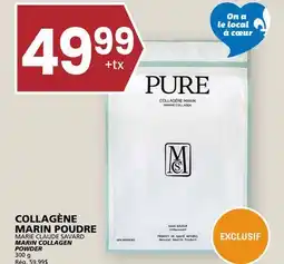 Rachelle-Bery Grocery MARIE CLAUDE SAVARD MARIN COLLAGEN POWDER offer