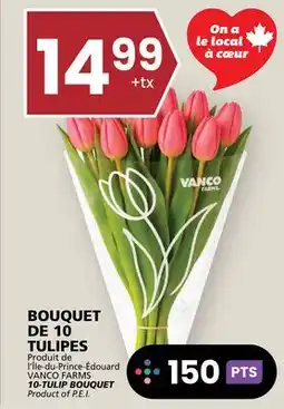 Rachelle-Bery Grocery BOUQUET DE 10 TULIPES offer