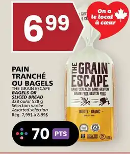 Rachelle-Bery Grocery THE GRAIN ESCAPE BAGELS OR SLICED BREAD offer