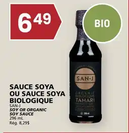 Rachelle-Bery Grocery SAN-J SOY OR ORGANIC SOY SAUCE offer