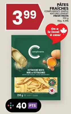 Rachelle-Bery Grocery COMPLIMENTS SIMPLE NATURELLEMENT FRESH PASTA offer