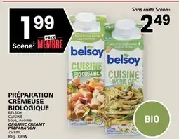 Rachelle-Bery Grocery BELSOY CUISINE Soya, Avoine ORGANIC CREAMY PREPARATION offer