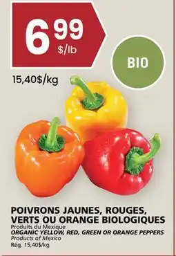 Rachelle-Bery Grocery ORGANIC YELLOW, RED, GREEN OR ORANGE PEPPERS offer