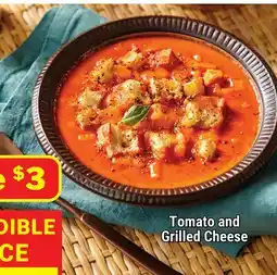 M & M Food Market Tomato and Grilled Cheese offer
