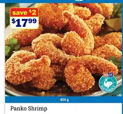 M & M Food Market Panko Shrimp offer
